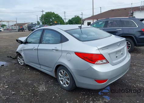 2014 Hyundai Accent Gls из США, поврежденный, VIN KMHCT4AE8EU672597